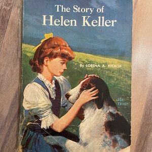 Vintage (1958) "The Story of Helen Keller" Paperback Book